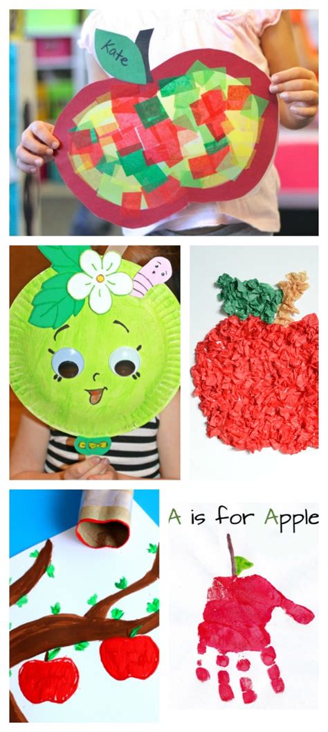 apple crafts  kids