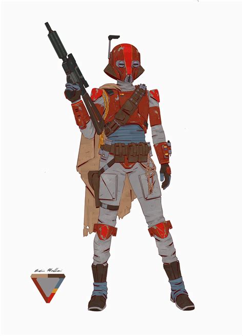 Female Star Wars Bounty Hunter I Was Inspired By Rotj And Leia S
