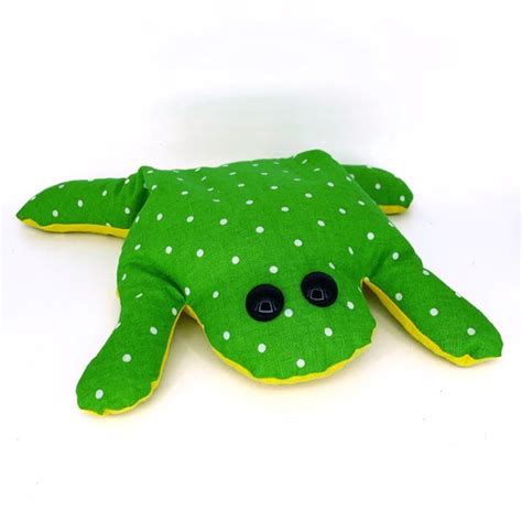 beanbag frog sewing pattern  file etsy