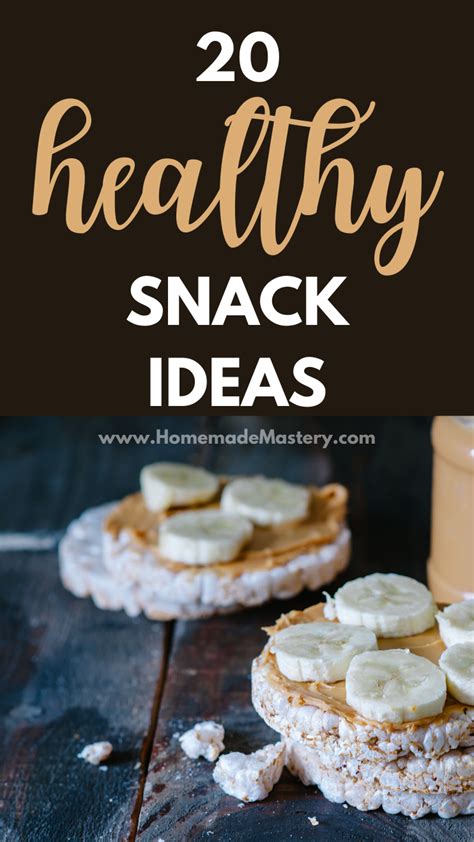 20 Easy Healthy Snack Recipes For Every Day Nutrition Line