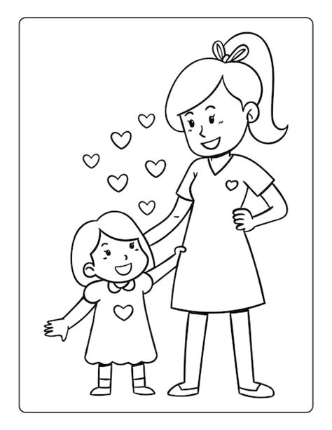 lds mothers day coloring pages