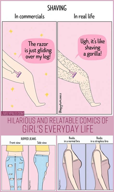 25 hilarious and relatable comics of girl s everyday life life