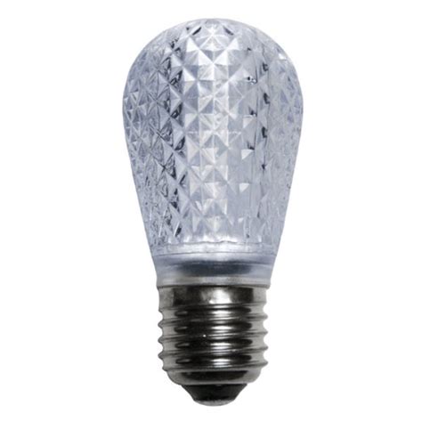 gpower led  light bulbs medium base faceted bulb cool white
