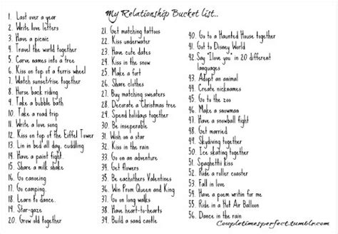 couples bucket list tumblr