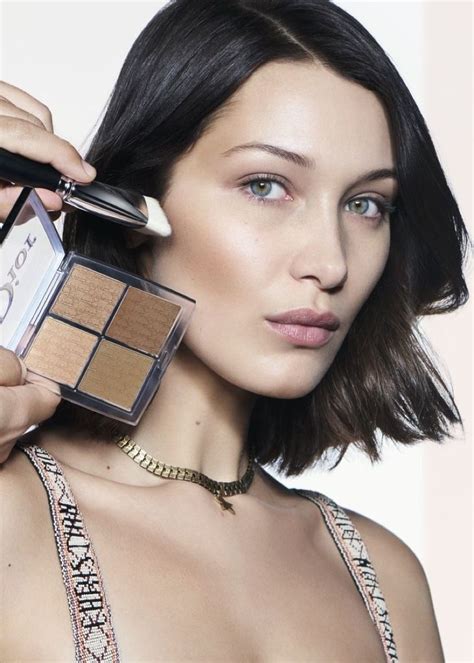 ready for her closeup bella hadid poses for dior backstage campaign