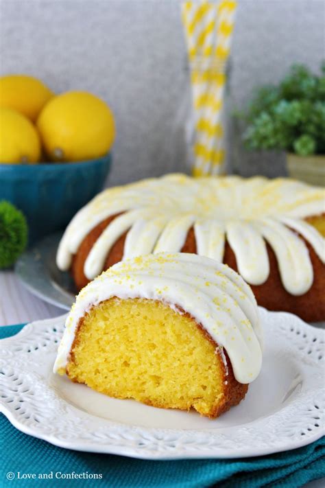 love and confections easy lemon pudding bundt cake