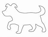 Puppy Templates Printable Pattern Template Outline Dog Animal Patterns Print Stencils Applique Crafts Use Stencil Patternuniverse Shape Printables Tutorials Cut sketch template