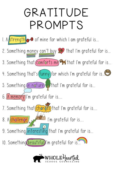 gratitude poster  social emotional learning social emotional