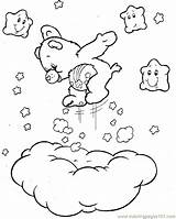 Coloring Pages Large Care Bears Popular sketch template