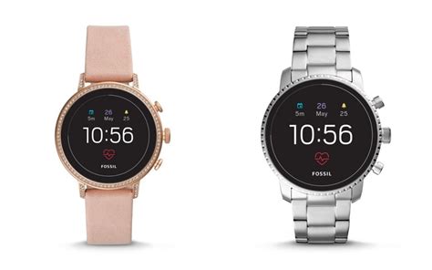 fossil unveils new heart rate tracking gen 4 smartwatch range