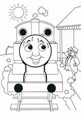 Coloring Gordon Train Friends Pages Getdrawings sketch template