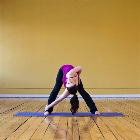 wide legged  bend twist yoga twist poses health inspiration