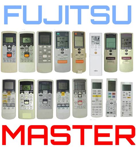 master universal air conditioner remote   fujitsu ac remotes