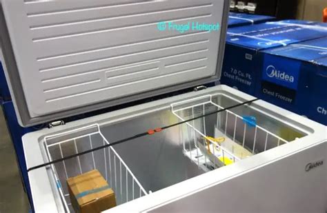 Midea 7 0 Cu Ft Chest Freezer At Costco For A Limited Time