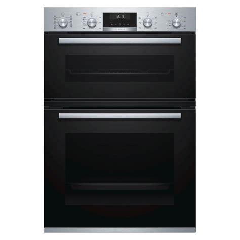 bosch mbasb serie  built  double multi function oven  brsteel