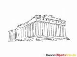 Griechenland Altes Athen Olympia Malvorlagan sketch template