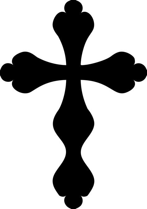 silhouette clipart cross silhouette cross transparent