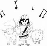 Drummer Boy Little Notes Music Sharefaith Clipart Animals sketch template