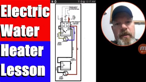 electric water heater lesson wiring schematic  operation youtube