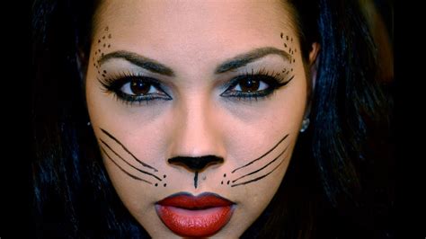 sexy cat halloween makeup tutorial youtube