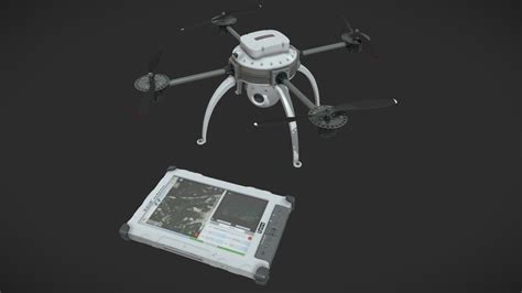 drone quadrocopter buy royalty   model  adrian kulawik