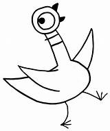 Pigeon Mo Willems Coloring Pages Books Bunny Craft Printable Preschool Don Book Knuffle Clipart Sheets Cliparts Worksheets Piggie Clip Drawing sketch template