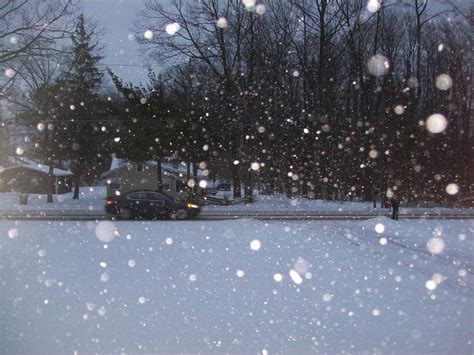 snow flurries photograph  tiffney heaning