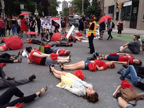 Sex Workers Take To Canadas Streets To Protest