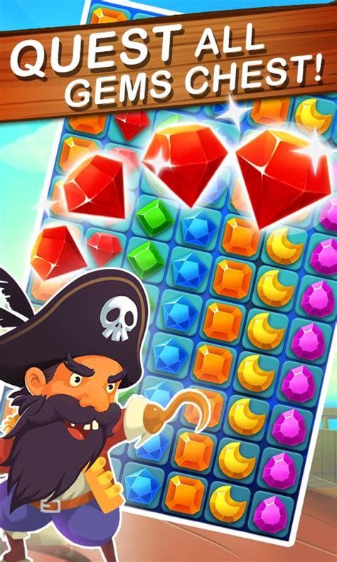 Pirate Jewels Treasure Jewel Matching Blast For Android