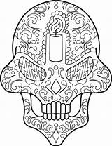 Totenkopf Ausmalbilder Ausdrucken Kidspressmagazine Skulls Teenagers Artykuł sketch template