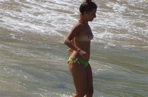 Topless In A Public Beach In Southern Italy Preview
