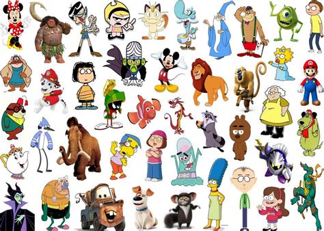 top  cartoon characters names  pictures delhiteluguacademycom