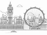 London Pages Coloring sketch template