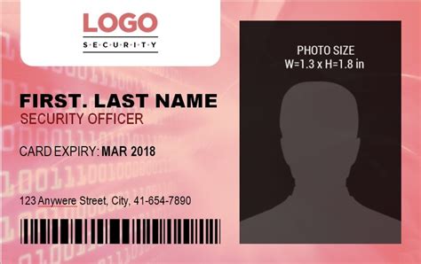 id badge template   word templates