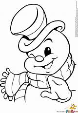 Christmas Snowman Snowmen Frosty Para Kids Coloring Pages Colorear Snow Colouring Dibujos Simple Winter Sheets Pintar Man Wink Cards Print sketch template