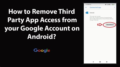 remove  party app access   google account