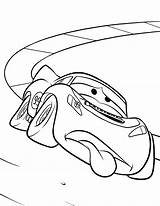 Mcqueen Tired Coloring Pages Cars Printable Lightning Disney Kids Pixar Categories sketch template