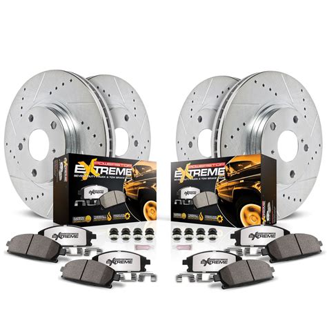 power stop performance brake pads rotors kit