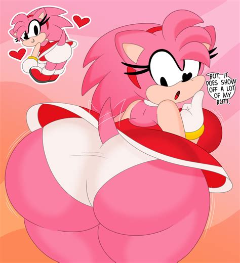 Rule 34 1girls 2023 3barts Aged Up Amy Rose Anthro Ass Focus Big