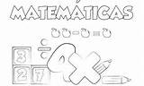 Trimestre Pasta Matematicas sketch template