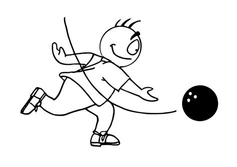 coloring page bowling  printable coloring pages img