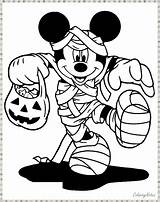 Disney Halloween Coloring Pages Printable Mickey Mouse Minnie Kids Colouring Cute Pumpkin Sheets Print Fun Mummy Adults Funny Entitlementtrap Cartoon sketch template