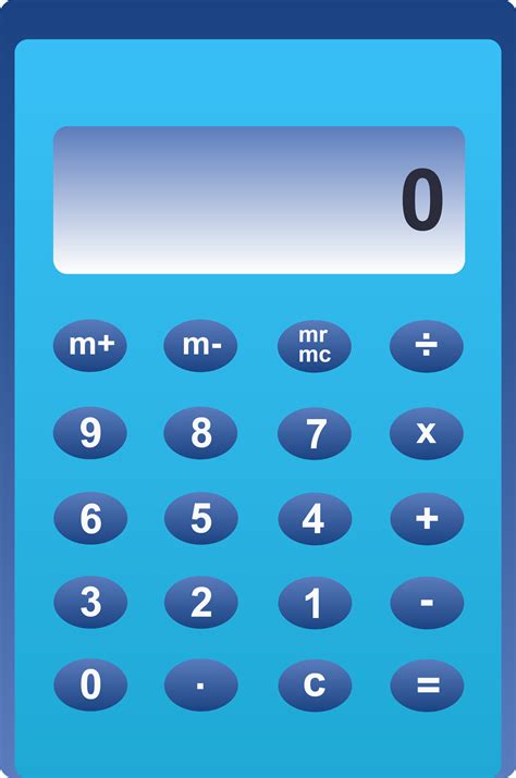 printable calculator templates printable