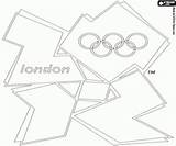Spelen Olympische Kleurplaat Londen sketch template