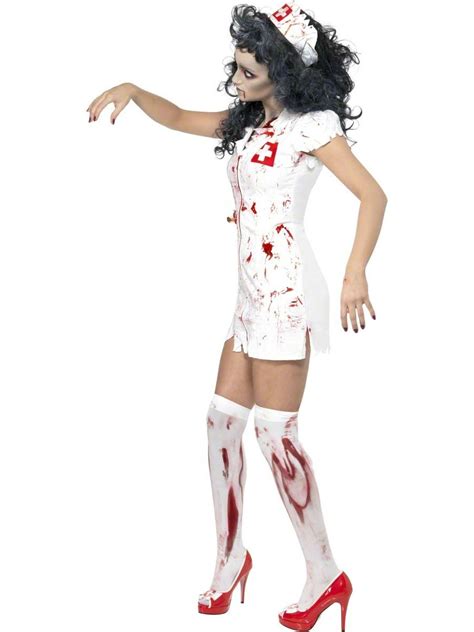Adult Zombie Nurse Costume 34132 Fancy Dress Ball