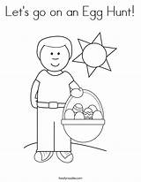 Coloring Hunt Egg Easter Pages Go Basket Boy Let Color Getcolorings Printable Built California Usa sketch template
