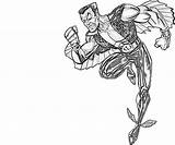 Namor Mckenzie Fly Coloring Pages sketch template