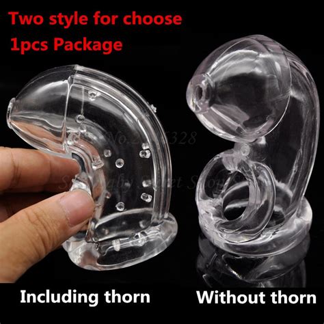 New Tpr Silicone Flex Male Chastity Device Penis Rings Cock Cage Sex