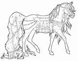 Real Horse Coloring Pages Print Getdrawings Realistic sketch template