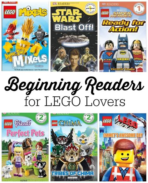 beginning reader books  lego lovers